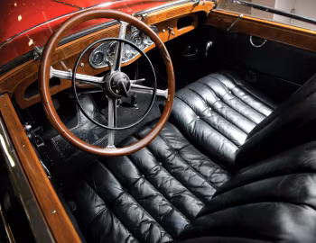 Panel frontal Mercedes-Benz 15/75 PS Mannheim 370 S Sport-Cabriolet (WS10) '1932