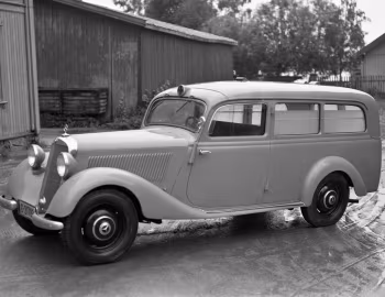 Mercedes-Benz 170 V LUEG Krankentransportwagen (W 136 VI) '1950–54