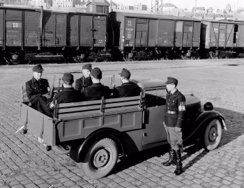 Mercedes-Benz 170 V Polizei-Streifenwagen (Bm.136.017) '1946–47