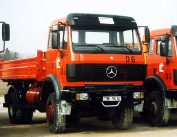 Mercedes-Benz 1735 AK Dreiseitenkipper (Br.655) '1991–93