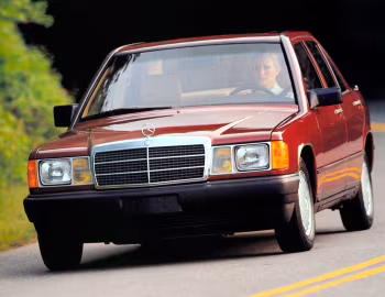 1984–88 Mercedes-Benz 190 [North America] (W201) '1983–88