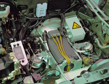 Bajo el capó Mercedes-Benz 190 Elektro-Antrieb (W201) '1992