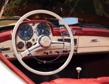 Panel frontal 1956 Mercedes-Benz 190 SL [North America] (Bm.121.042) '1955–56