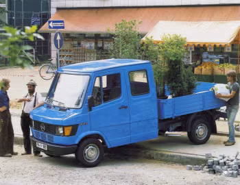 Mercedes-Benz 207 D Pritschenwagen mit Doppelkabine (Br.601) '1977–01.1990
