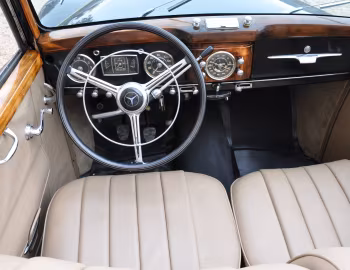 Panel frontal Mercedes-Benz 220 Cabriolet B (W187) '1951–55