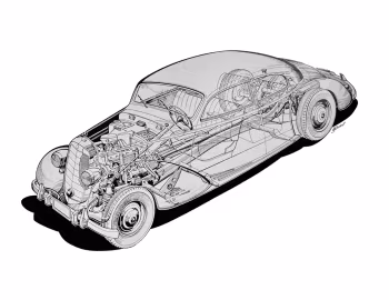 Mercedes-Benz 220 Limousine (W187) '1951–55