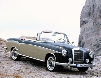 Mercedes-Benz 220 S Cabriolet [Worldwide] (W180 II) '07.1956–10.1959