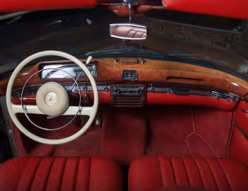 Panel frontal Mercedes-Benz 220 SE Cabriolet [Worldwide] (W128) '10.1958–11.1960