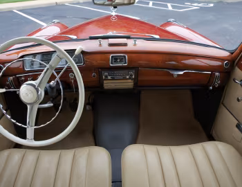 Panel frontal 1959 Mercedes-Benz 220 SE Limousine [North America] (W128) '10.1958–08.1959