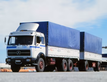 Mercedes-Benz 2232 L NT mit Jyki Pritschenaufbau [Finland] (Br.393) '1979