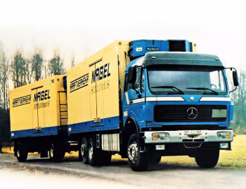 Mercedes-Benz 2233 L 6×2 Triefkühl-Kofferwagen (Br.623) '1981–87