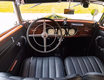 Panel frontal Mercedes-Benz 230 Cabriolet B (W143) '1937–41