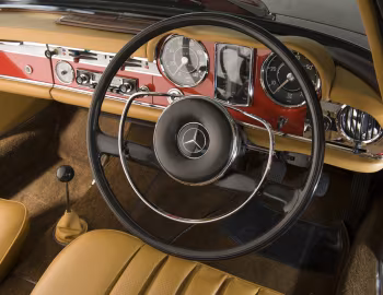 Panel frontal Mercedes-Benz 230 SL [UK-spec] (W113) '1963–67