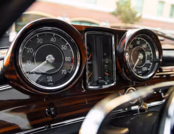 Комбинация приборов Mercedes-Benz 250 SE Coupe (W111) '09.1965–12.1967