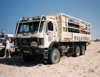 Mercedes-Benz 2628 A rally truck (Br.624) '1984
