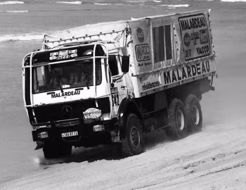 Mercedes-Benz 2628 A rally truck (Br.624) '1984
