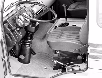 Interior Mercedes-Benz 2636 AK Meiller Muldenkipper (Br.624) '11.1981–03.1991