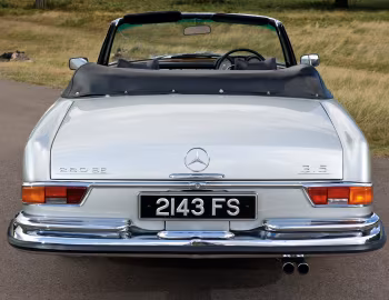 Mercedes-Benz 280 SE Cabriolet [UK-spec] (W111) '11.1967–05.1971
