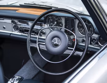 Panel frontal Mercedes-Benz 280 SL Automatic [UK-spec] (W113) '1967–71