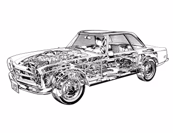 Mercedes-Benz 280 SL [Worldwide] (W113) '1968–71