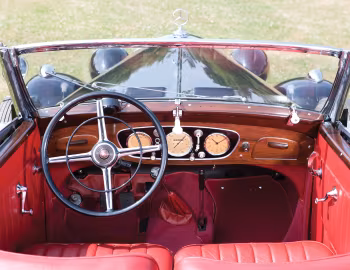 Panel frontal Mercedes-Benz 290 Cabriolet B (W18) '1933–37
