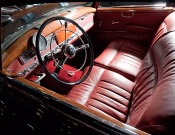 Panel frontal Mercedes-Benz 300 Cabriolet D (W 186 II) '04.1951–04.1954