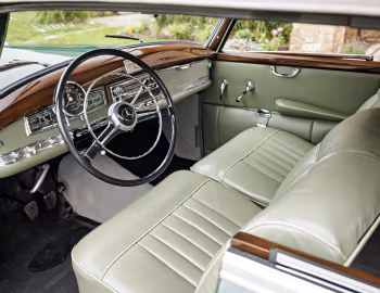 Panel frontal Mercedes-Benz 300 Cabriolet D (W 186 II) '04.1951–04.1954