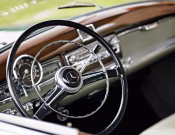 Intérieur Mercedes-Benz 300 Cabriolet D (W 186 II) '04.1951–04.1954
