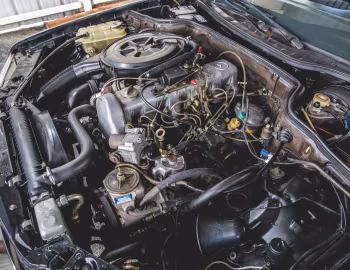 Bajo el capó 1981–85 Mercedes-Benz 300 SD Turbodiesel [North America] (W 126 D 30) '1980–85