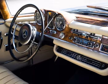 Panel frontal 1963–67 Mercedes-Benz 300 SE Cabriolet [North America] (W112) '1962–67