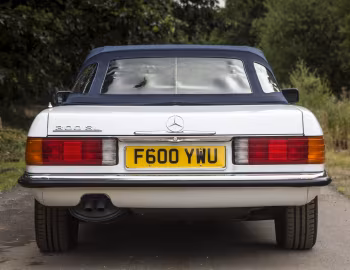Mercedes-Benz 300 SL [UK-spec] (R107) '1985–89