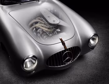 Bajo el capó Mercedes-Benz 300 SL (#00002/52) '1952