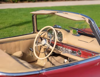 Interior 1958 Mercedes-Benz 300 SL Roadster [North America] (A198.042.7500479) '1957