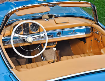 Interior Mercedes-Benz 300 SL Roadster (Bm.198.042) '1957–63