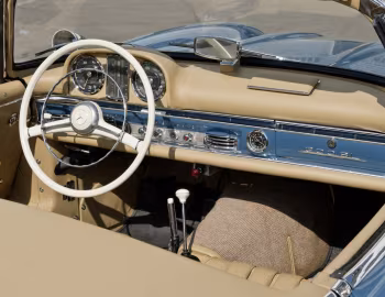 Panel frontal Mercedes-Benz 300 SL Roadster (Bm.198.042) '1957–63