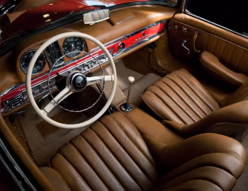 Panel frontal 1958–63 Mercedes-Benz 300 SL Roadster [North America] (Bm.198.042) '1957–63