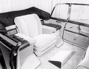 Interior Mercedes-Benz 300d Pullman Landaulet Popemobile (W189) '1960