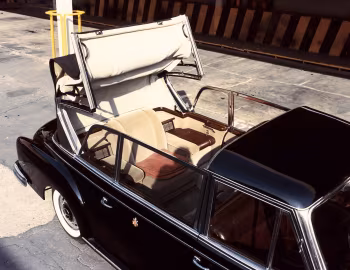 Interior Mercedes-Benz 300d Pullman Landaulet Popemobile (W189) '1960