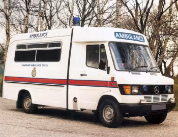 Mercedes-Benz 310 Wadham Stringer MIAB Ambulance [UK-spec] (Br.602) '1989–????