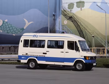 Mercedes-Benz 310 Wasserstoff Antrieb Kleinbus mit Hochdach (Br.602) '1984