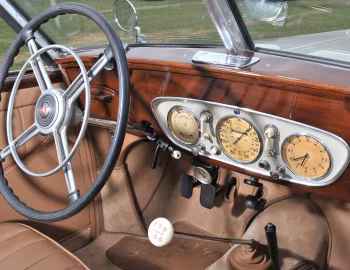 Panel frontal Mercedes-Benz 320 Cabriolet B (W142) '1937–42