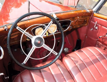 Panel frontal Mercedes-Benz 320 Pullman Cabriolet F (W142) '1937–42