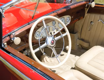 Panel frontal Mercedes-Benz 380 Cabriolet C (W22) '1933–34