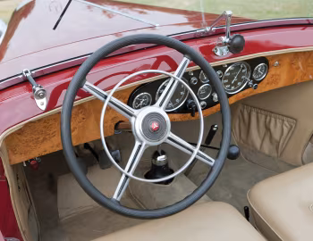Panel frontal Mercedes-Benz 380 K Sport Roadster (W22) '1933–34