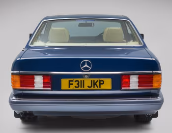 Mercedes-Benz 380 SEC [UK-spec] (C126) '1981–85