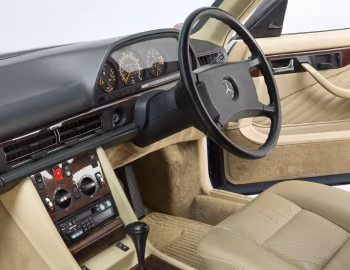 Panel frontal Mercedes-Benz 380 SEC [UK-spec] (C126) '1981–85