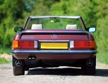 Mercedes-Benz 500 SL [UK-spec] (R107) '01.1986–01.1990
