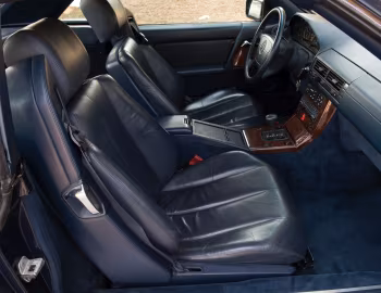 Interior 1990–93 Mercedes-Benz 500 SL [North America] (Bm.129.066) '1989–93