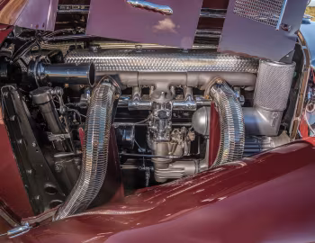 Bajo el capó Mercedes-Benz 540K Cabriolet A '1936–38