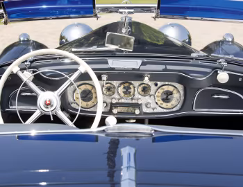 Panel frontal Mercedes-Benz 540K Special Roadster '1939